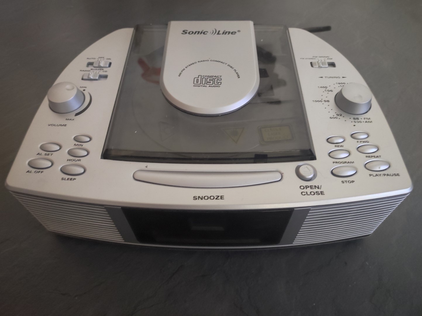 Lecteur CD &amp; Radio réveil